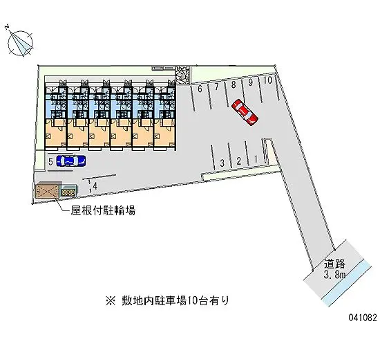 ★手数料０円★焼津市小土 月極駐車場